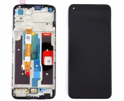 Ansamblu Display LCD  + Touchscreen Realme 8i cu Rama. Modul Ecran + Digitizer Realme 8i cu Rama