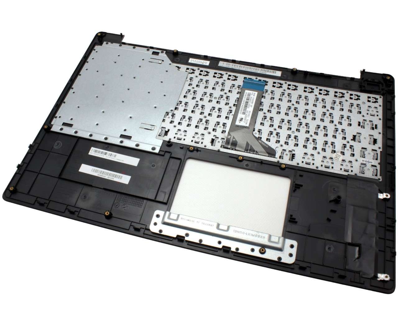 Tastatura Asus X553SA neagra cu Palmrest rosu