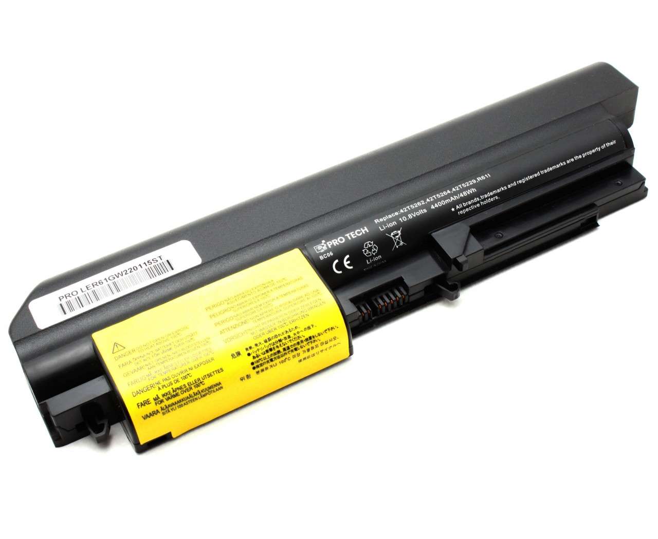 Baterie IBM Lenovo ThinkPad T61 42T5225 6 celule