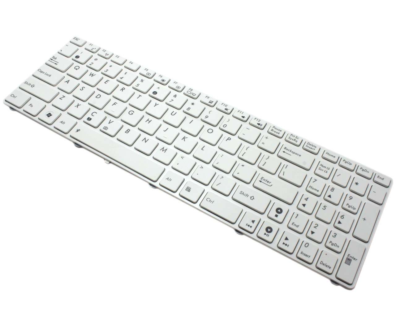 Tastatura Asus K72dr alba