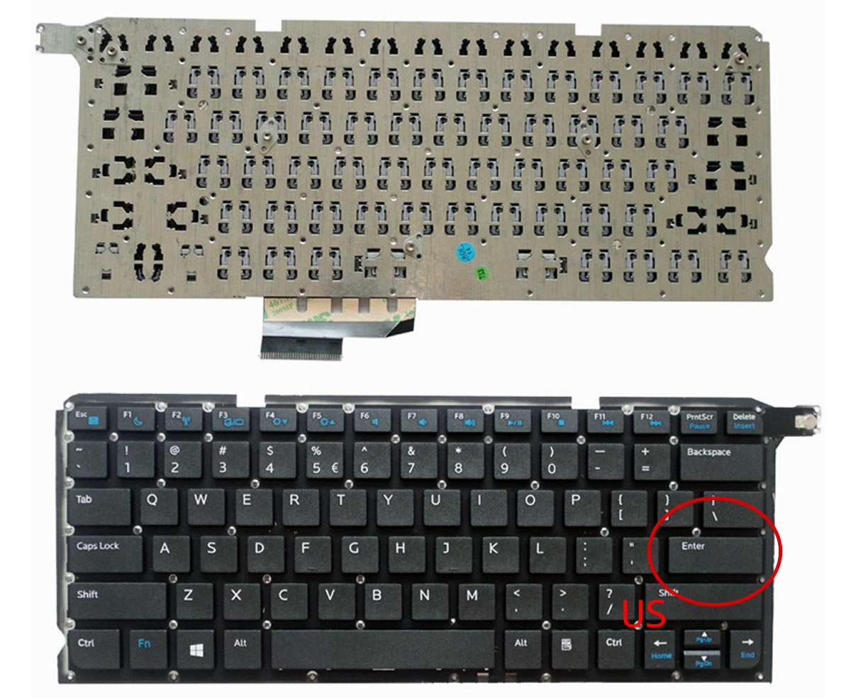 Tastatura Dell Vostro 5460 layout US fara rama enter mic