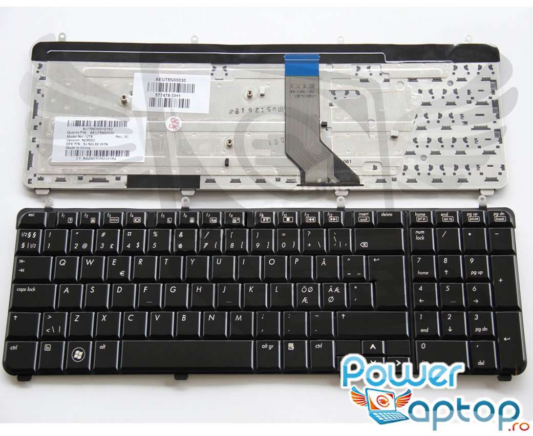 Tastatura HP 519265 051 Neagra