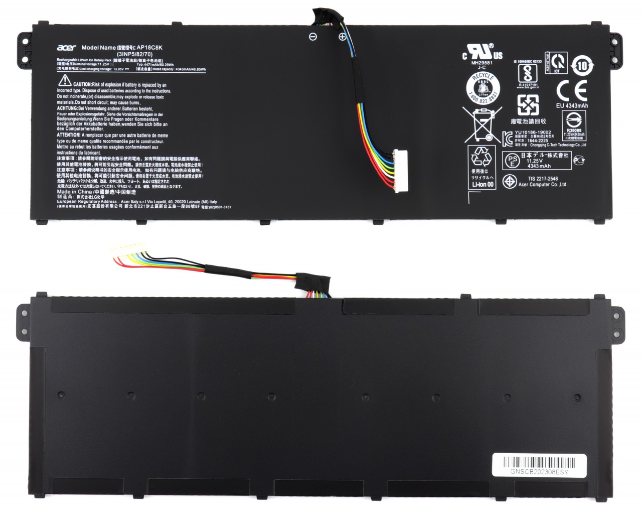 Baterie Acer Swift 3 SF314-41 Oem 48.85Wh