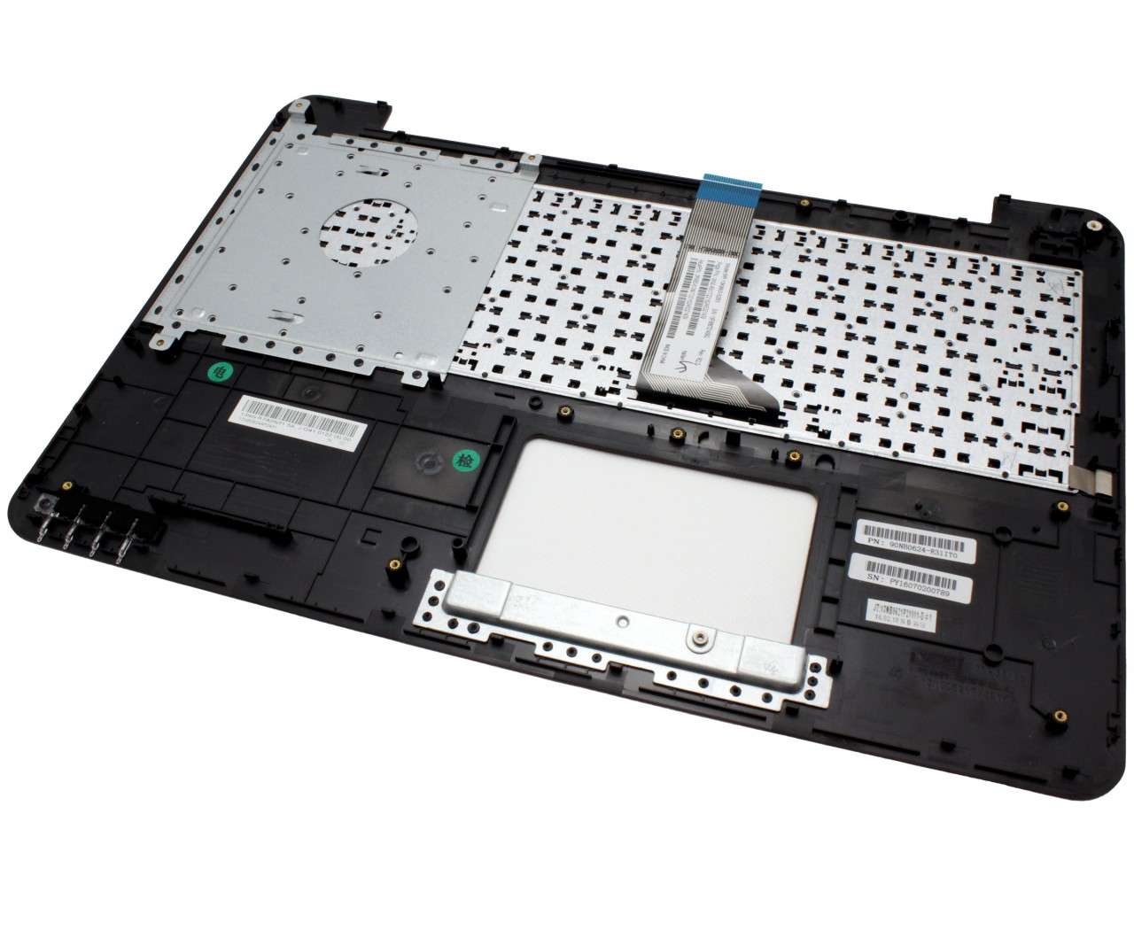 Tastatura Asus X555LN Neagra cu Palmrest rosu