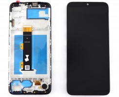 Display Motorola Moto E20 cu Rama Negru Black