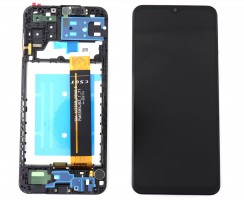 Display Samsung Galaxy A13 A137 OEM cu Rama Black Negru