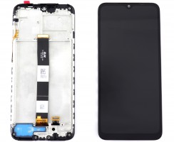 Display Xiaomi Redmi 9C cu Rama Black Negru