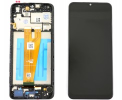 Display Samsung Galaxy A04 2022 A045 OEM cu Rama Black Negru