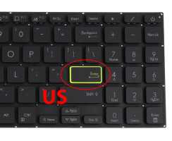 Tastatura Asus VivoBook S533UA iluminata layout US fara rama enter mic