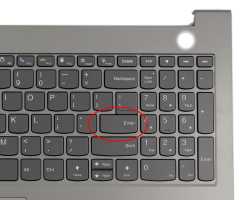 Tastatura Lenovo 5CB1B34810 Gri cu Palmrest Gri cu TouchPad iluminata backlit