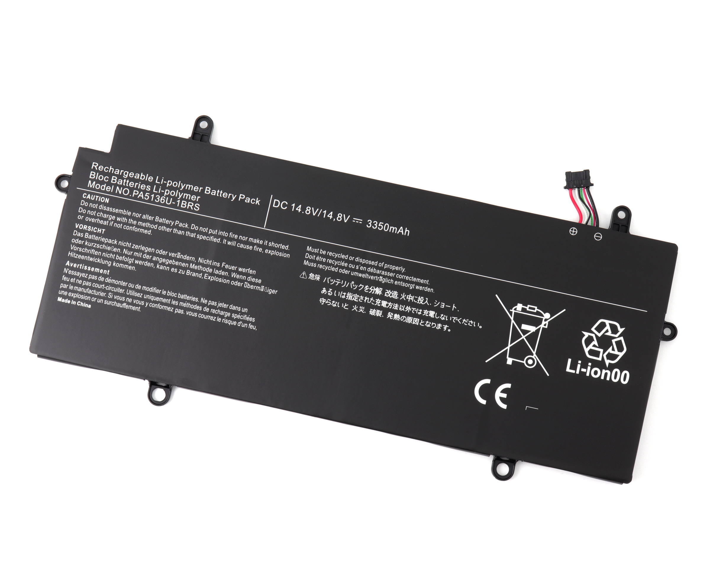 Baterie Toshiba PA5136U-1BRS 3350mAh Protech High Quality Replacement