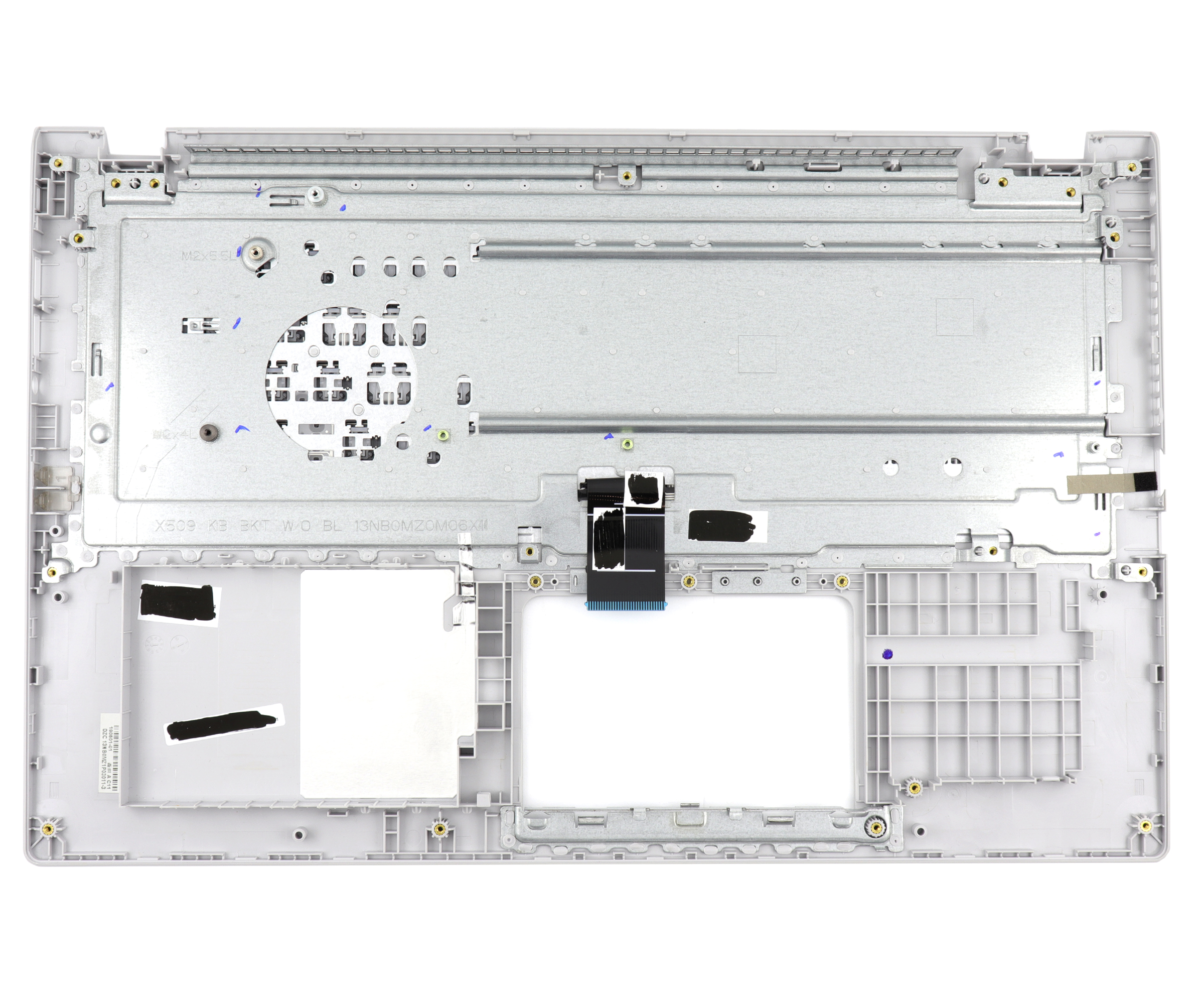 Tastatura Asus VivoBook X509FA Gri cu Palmrest Argintiu