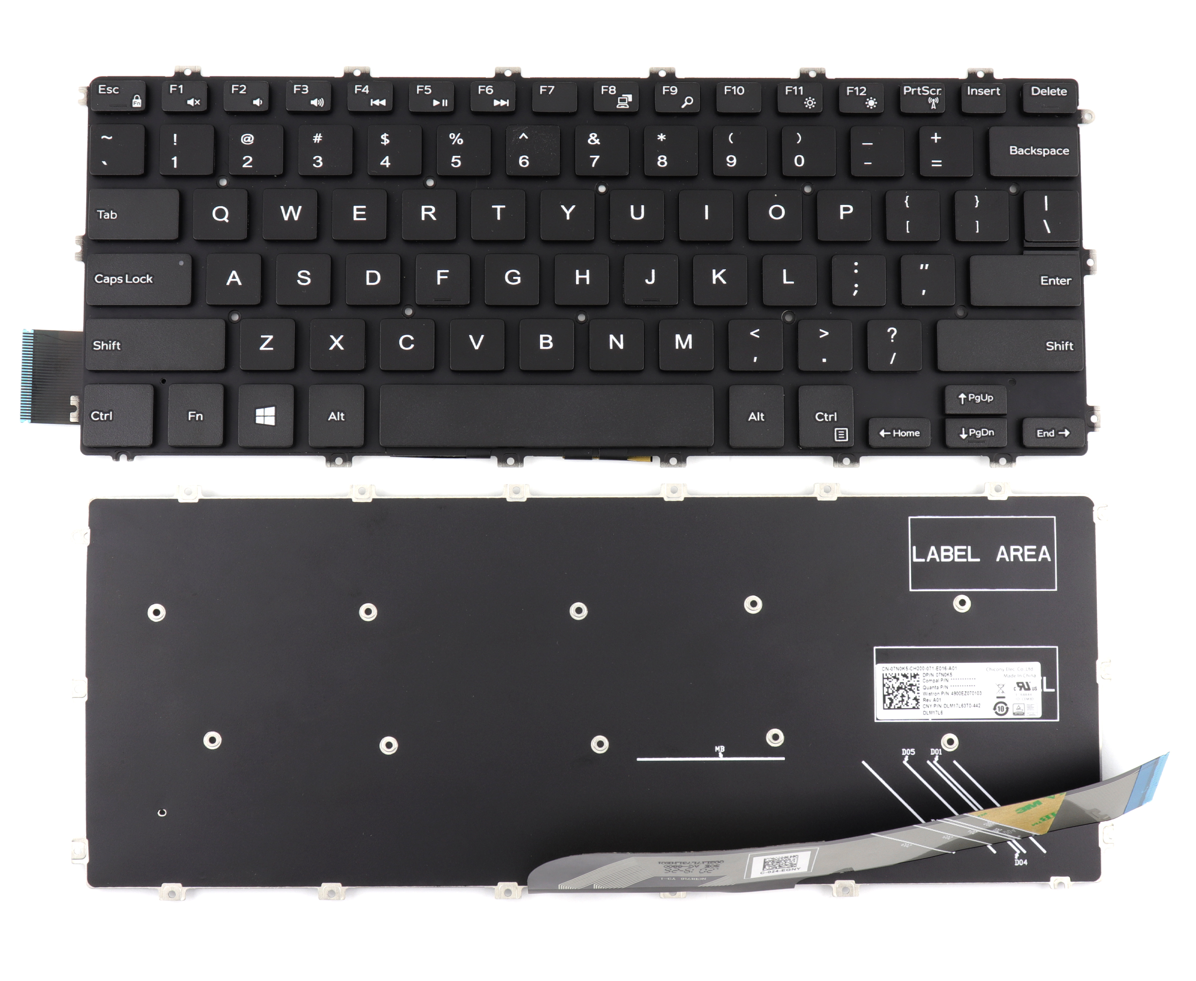 Tastatura Dell Inspiron 7586 2-in-1