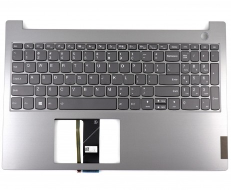 Tastatura Lenovo ThinkBook 15-IML Gri cu Palmrest Gri fara TouchPad iluminata backlit. Keyboard Lenovo ThinkBook 15-IML Gri cu Palmrest Gri fara TouchPad. Tastaturi laptop Lenovo ThinkBook 15-IML Gri cu Palmrest Gri fara TouchPad. Tastatura notebook Lenovo ThinkBook 15-IML Gri cu Palmrest Gri fara TouchPad