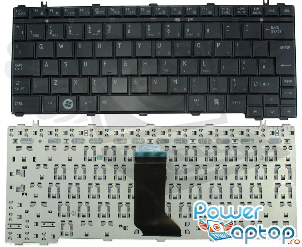 Tastatura Toshiba Satellite T130 neagra