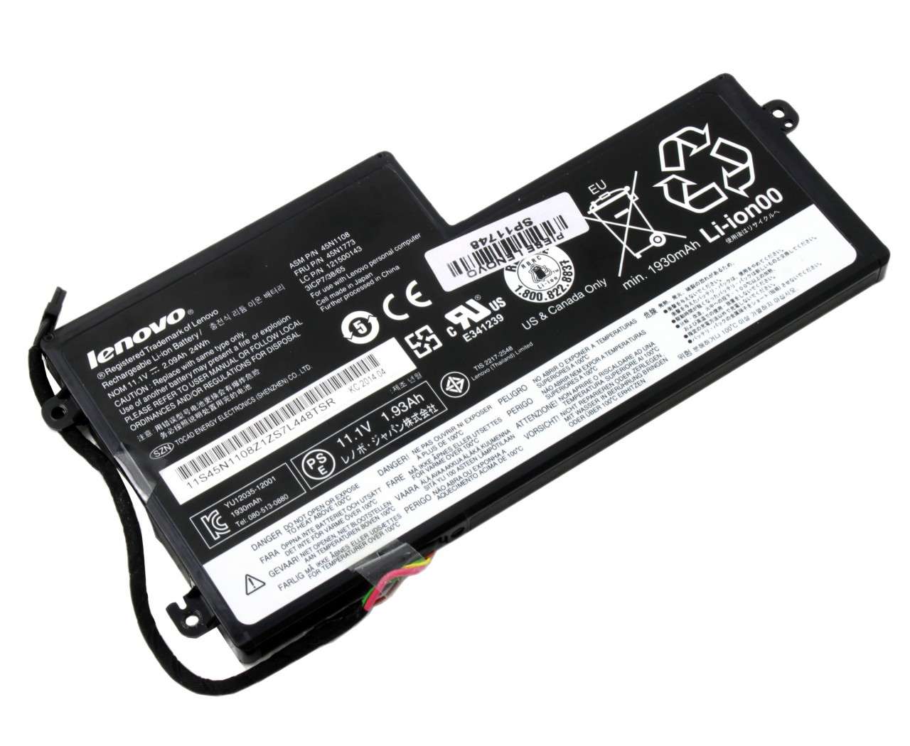 Baterie Lenovo ThinkPad T530 2394 Originala 24Wh