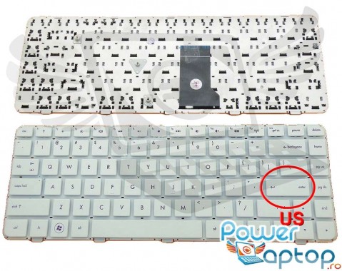 Tastatura HP Pavilion DM4-1080. Keyboard HP Pavilion DM4-1080. Tastaturi laptop HP Pavilion DM4-1080. Tastatura notebook HP Pavilion DM4-1080