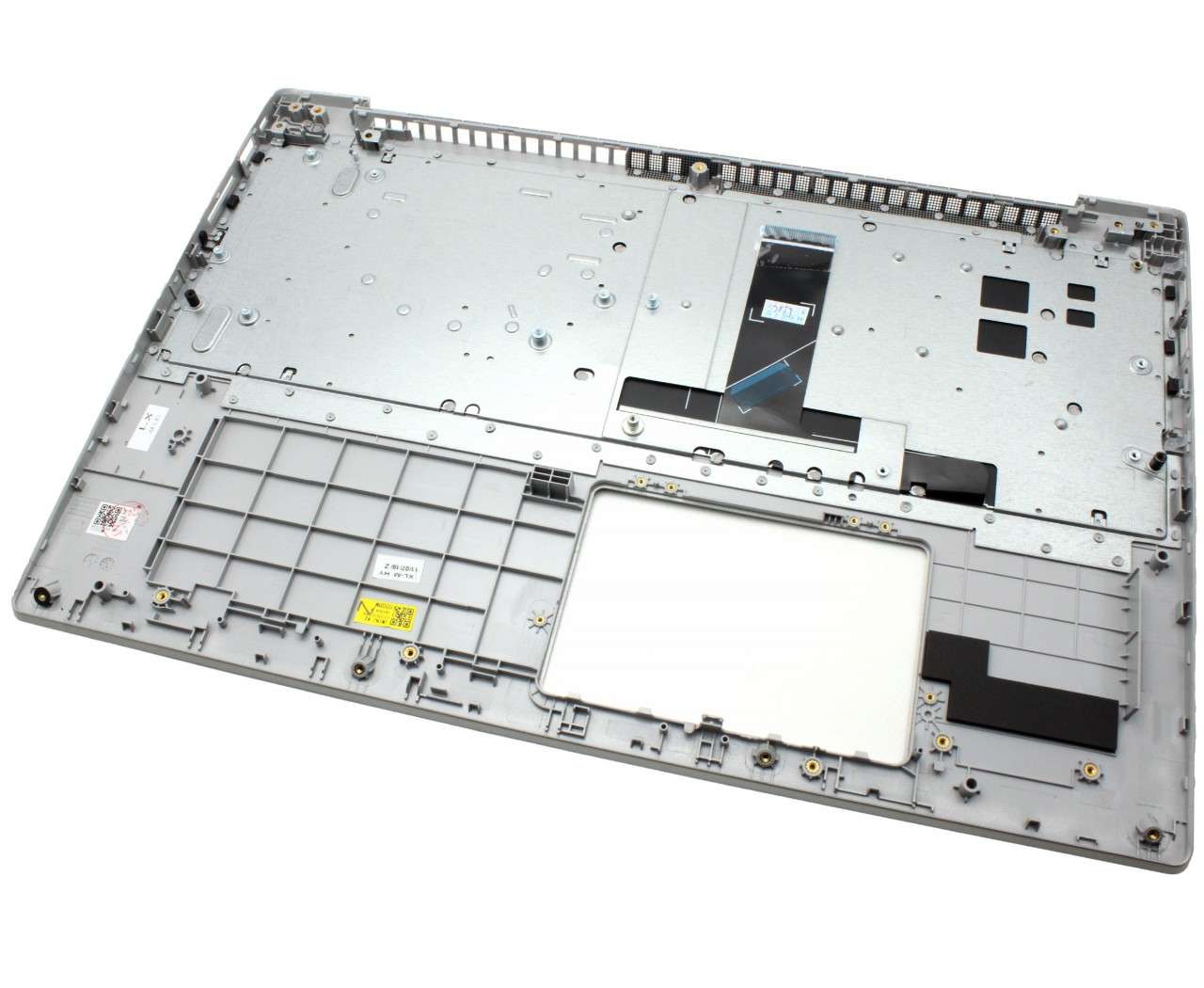 Tastatura Lenovo IdeaPad 330S-15ARR Type 81FB Neagra cu Palmrest Argintiu