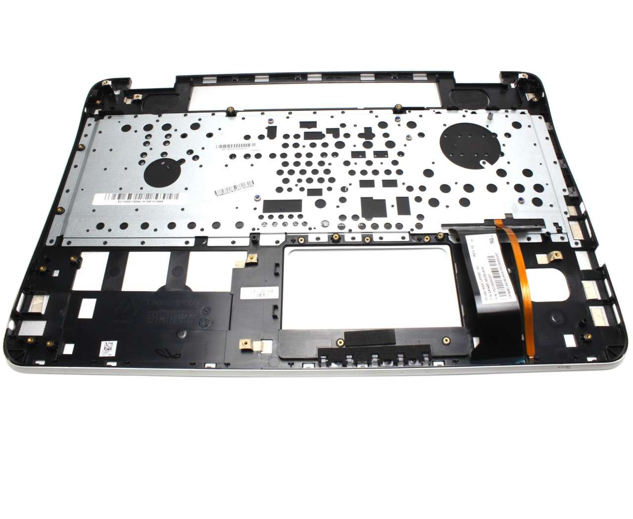 Tastatura Asus N551JQ argintie cu Palmrest argintiu iluminata backlit