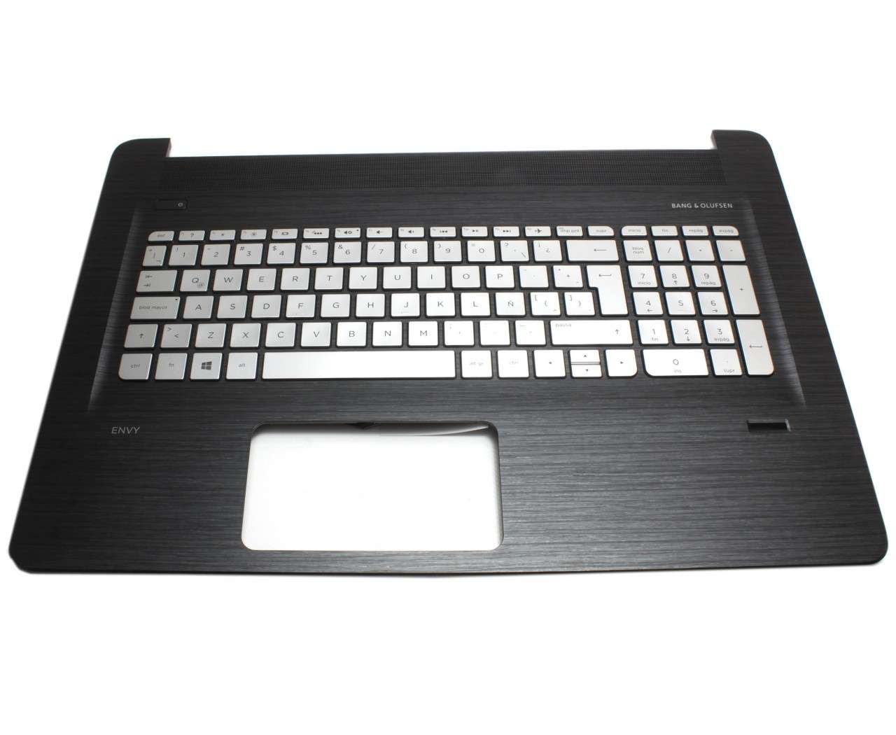 Tastatura HP 819948 161 argintie cu Palmrest negru iluminata backlit