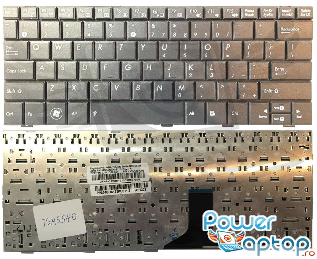 Tastatura Asus Eee PC 1008P