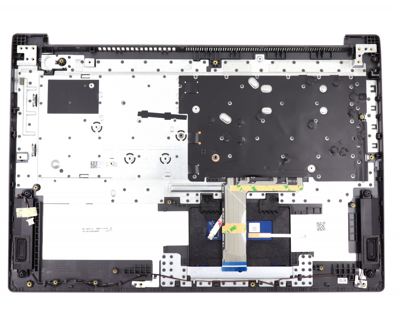 Tastatura Lenovo V17-IIL Type 82GX Gri cu Palmrest Gri si TouchPad