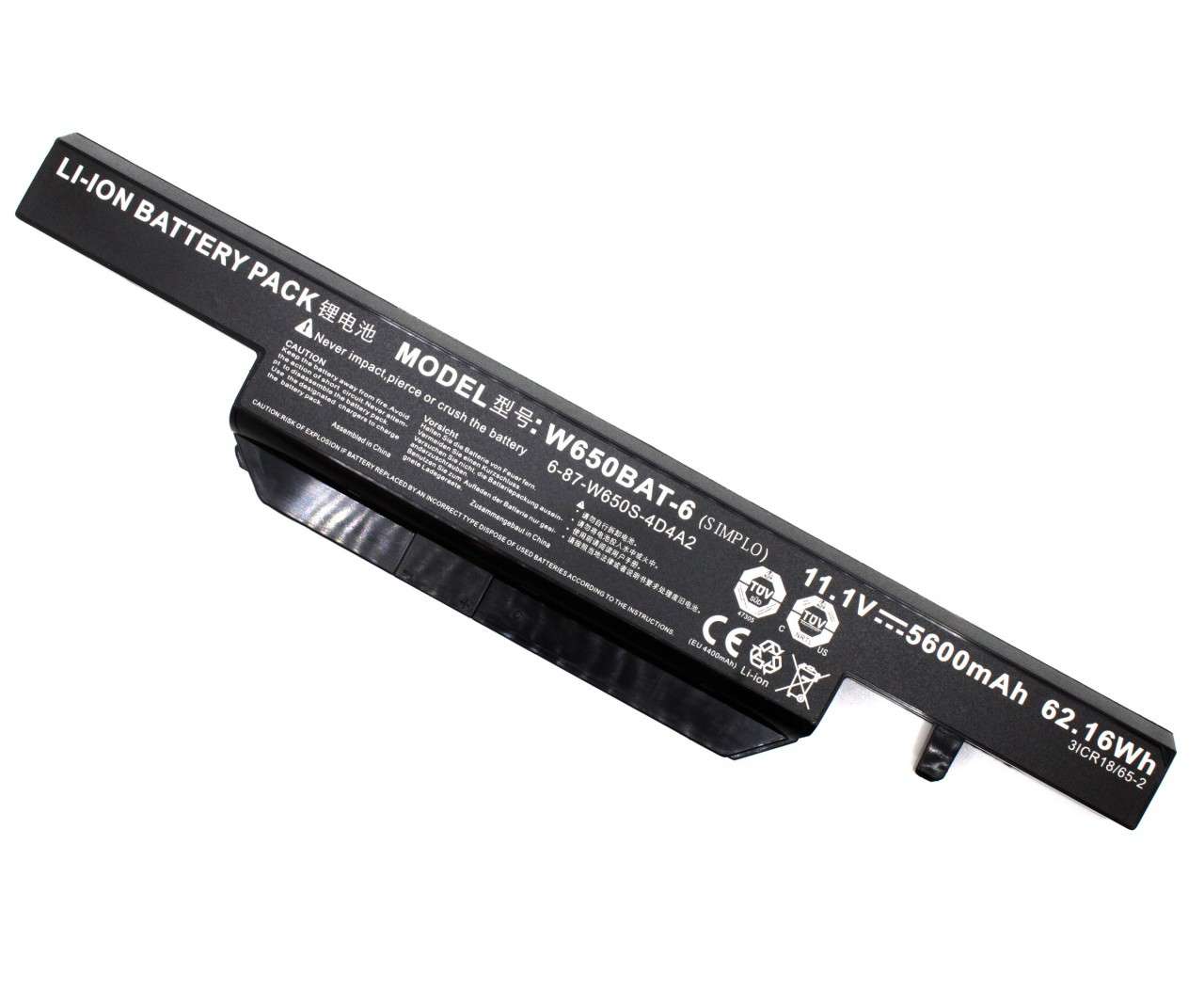 Baterie Eluktro W650KK1 Originala 62.16Wh