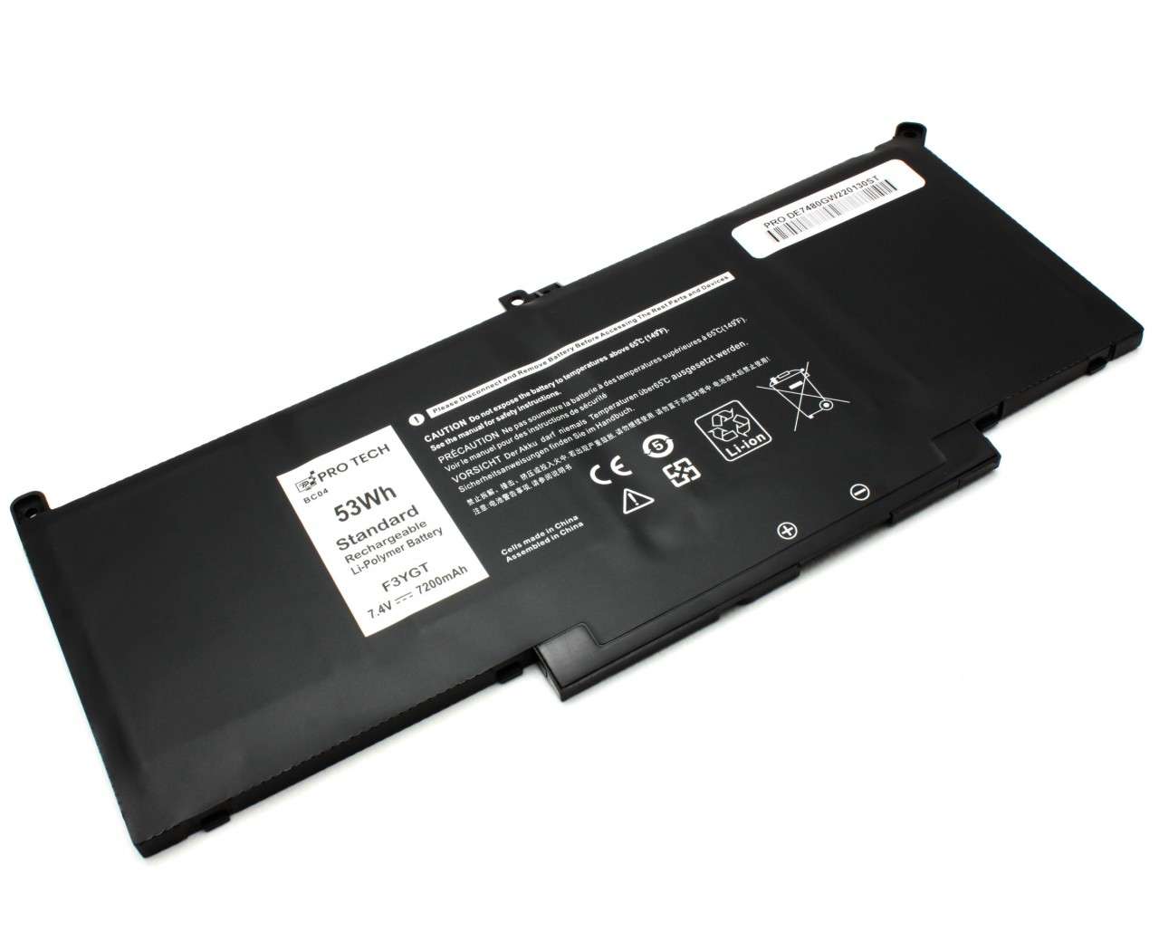 Baterie Dell Latitude 7280 53Wh