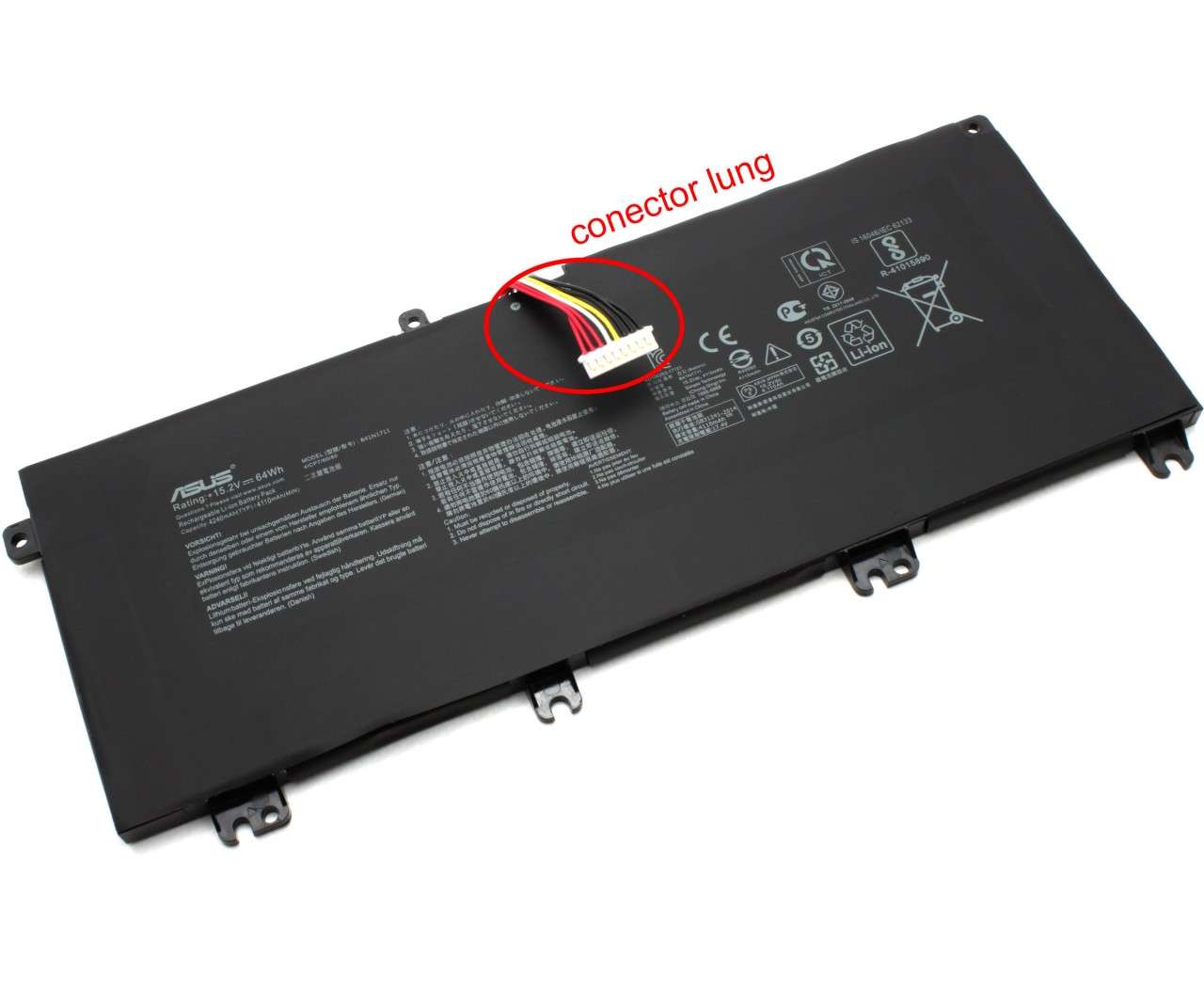 Baterie Asus GL503VM Originala 64Wh conector lung