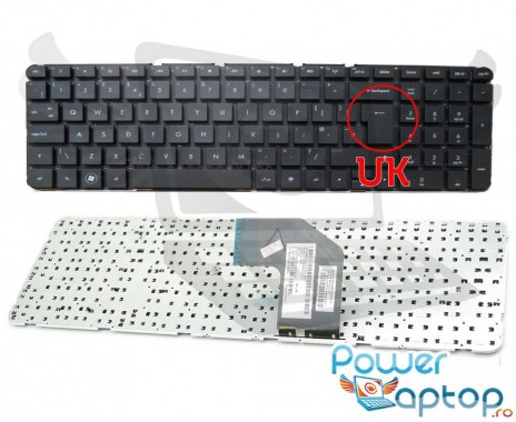 Tastatura HP  699497-161. Keyboard HP  699497-161. Tastaturi laptop HP  699497-161. Tastatura notebook HP  699497-161