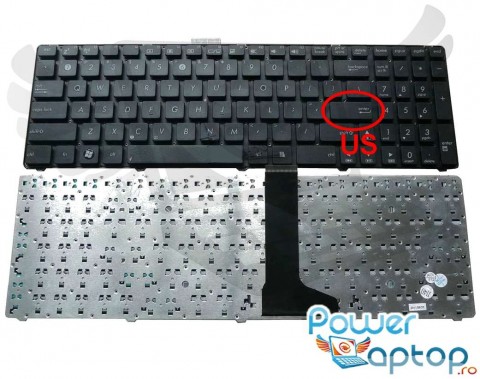 Tastatura Asus  U53F. Keyboard Asus  U53F. Tastaturi laptop Asus  U53F. Tastatura notebook Asus  U53F