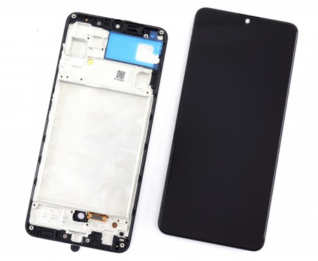 Display Samsung Galaxy A32 4G A325 OEM OLED cu Rama Black Negru