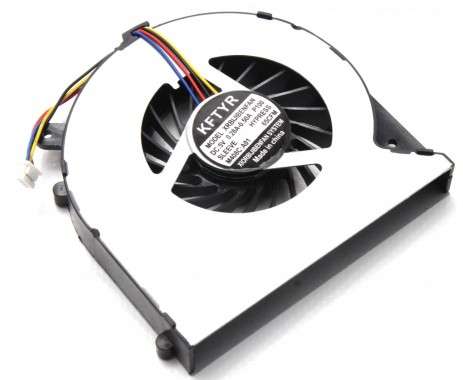 Cooler laptop Toshiba C55-A Mufa 4 pini. Ventilator procesor Toshiba C55-A. Sistem racire laptop Toshiba C55-A