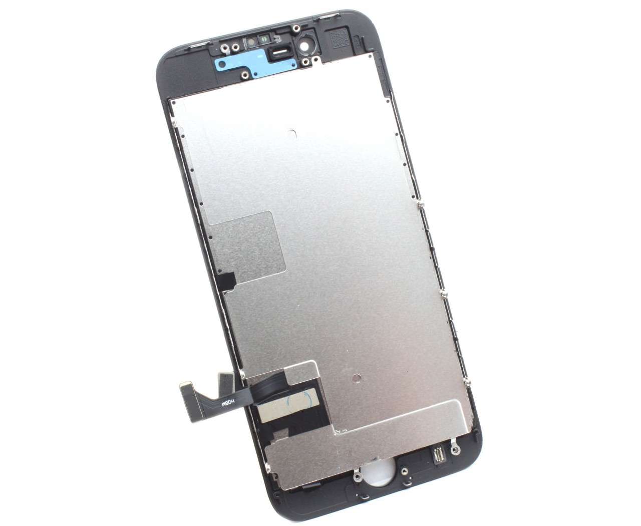 Display iPhone SE 2020 A2296 LCD Negru Complet Cu Tablita Metalica Si Conector Amprenta