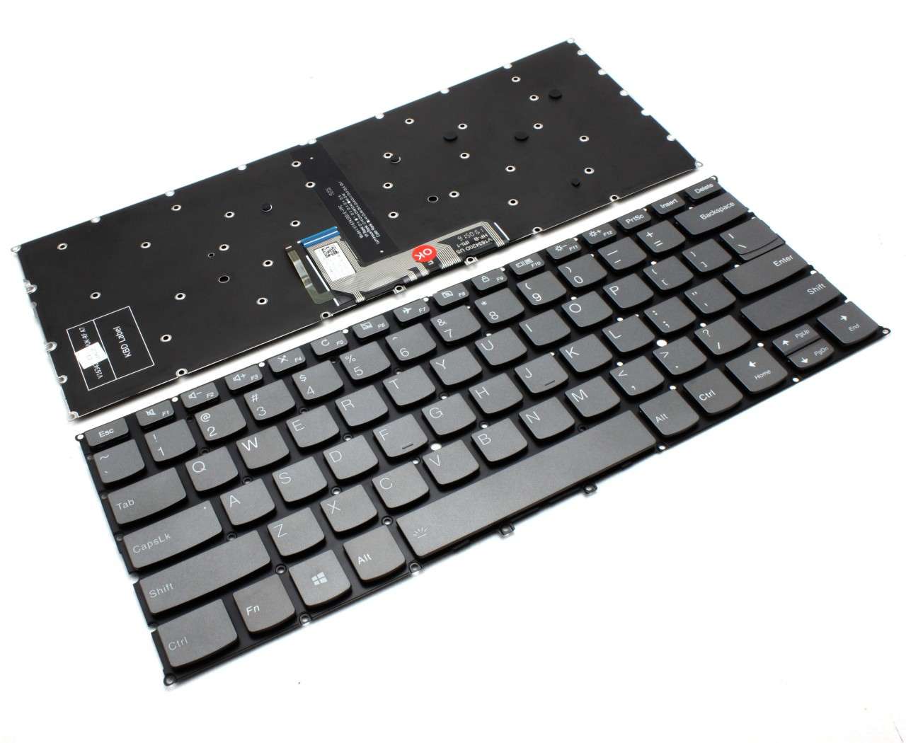 Tastatura Lenovo Yoga C940-14IIL Gri iluminata backlit