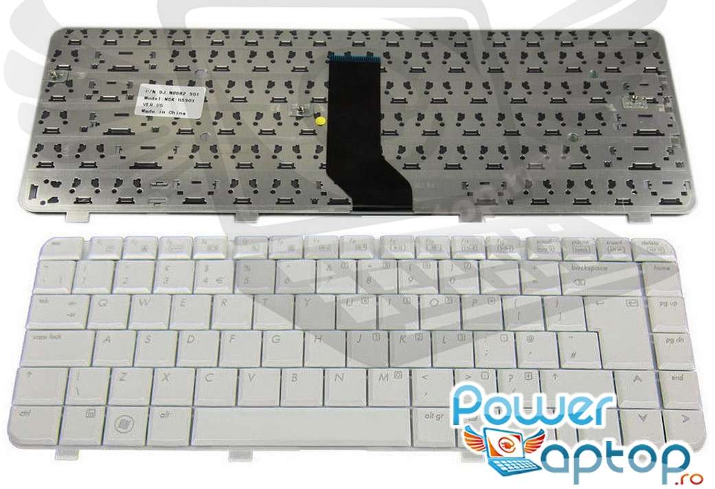 Tastatura HP Pavilion DV4 1020 alba