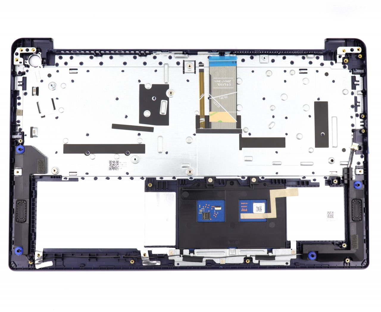 Tastatura Lenovo IdeaPad 3 15ABA7 Gri cu Palmrest Albastru Inchis si TouchPad iluminata backlit