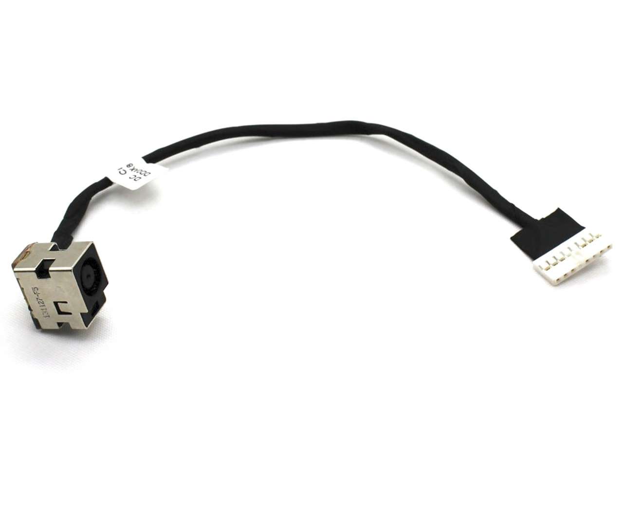 Mufa alimentare laptop HP 600719 001 cu fir si conector cu 8 pini pini