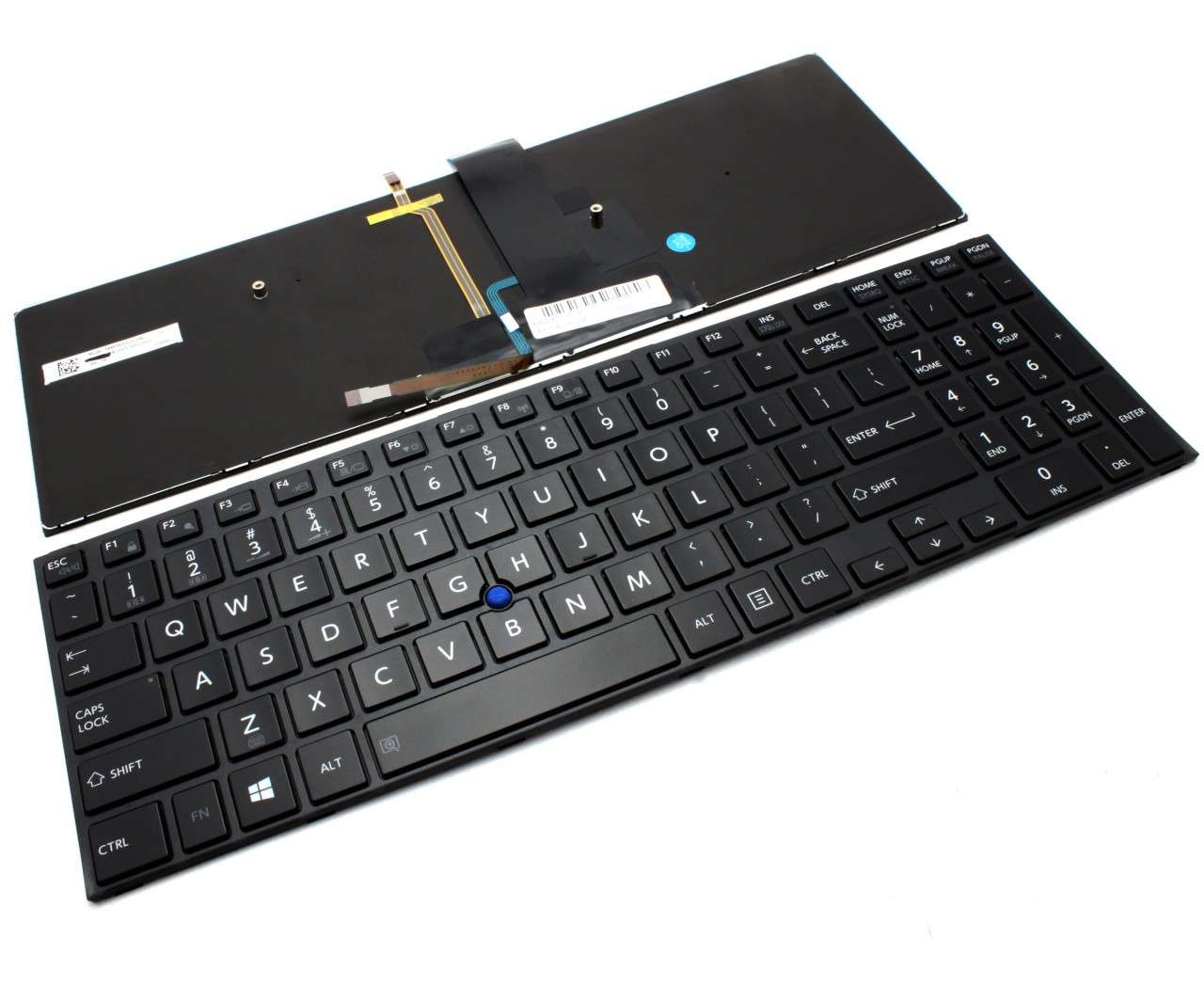 Tastatura Toshiba Satellite Pro R50-C iluminata backlit