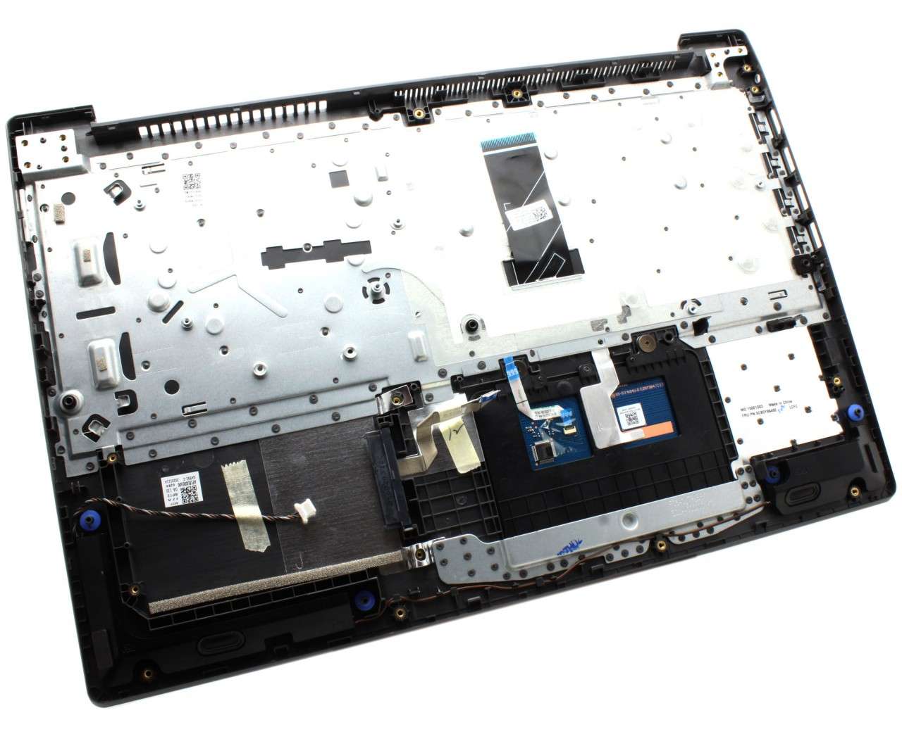 Tastatura Lenovo IdeaPad S145-15IWL Gri cu Palmrest Gri si TouchPad