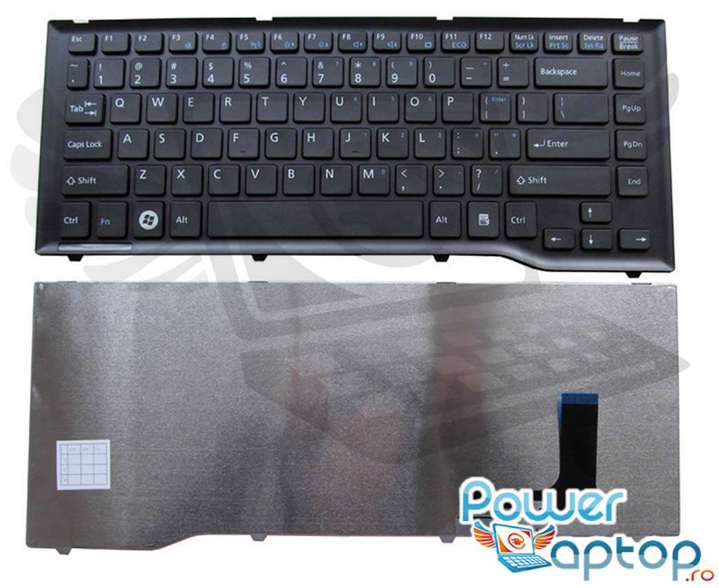 Tastatura Fujitsu Siemens Lifebook LH532C fara urechi de prindere