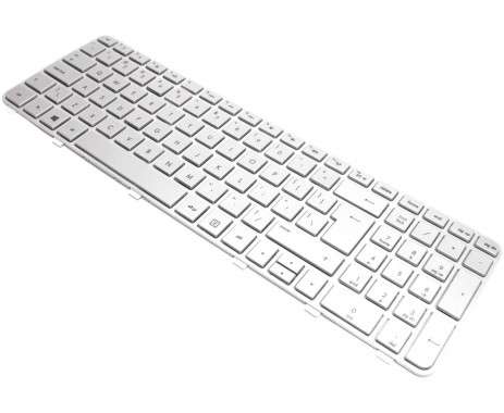 Tastatura HP Pavilion dv6 6b60 Argintie. Keyboard HP Pavilion dv6 6b60 Argintie. Tastaturi laptop HP Pavilion dv6 6b60 Argintie. Tastatura notebook HP Pavilion dv6 6b60 Argintie