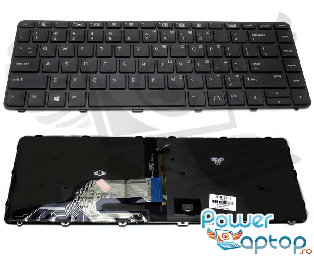 Tastatura HP 40791 B31 iluminata backlit