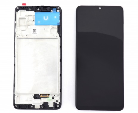 LCD Display Samsung Galaxy A32 4G A325 OEM TFT cu Rama Geam+Ecran Black Negru