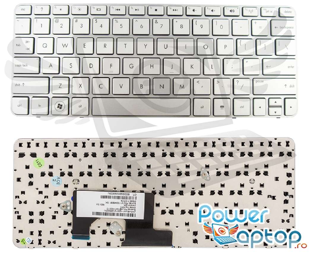 Tastatura HP Mini 210 3000ea argintie