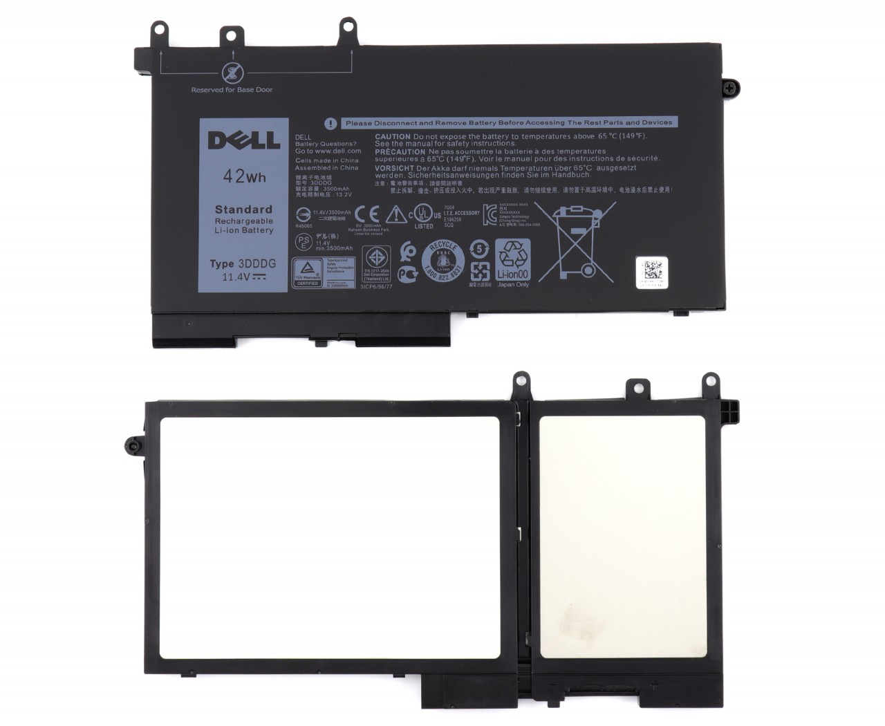 Baterie Dell 3DDDG Oem 42Wh