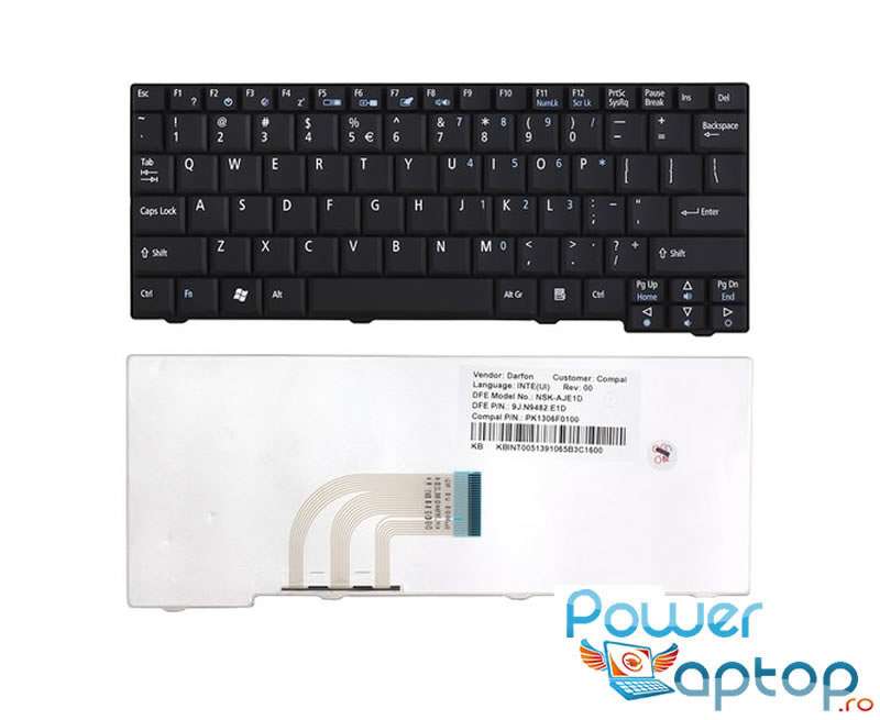 Tastatura Acer Aspire One A150-1172 neagra