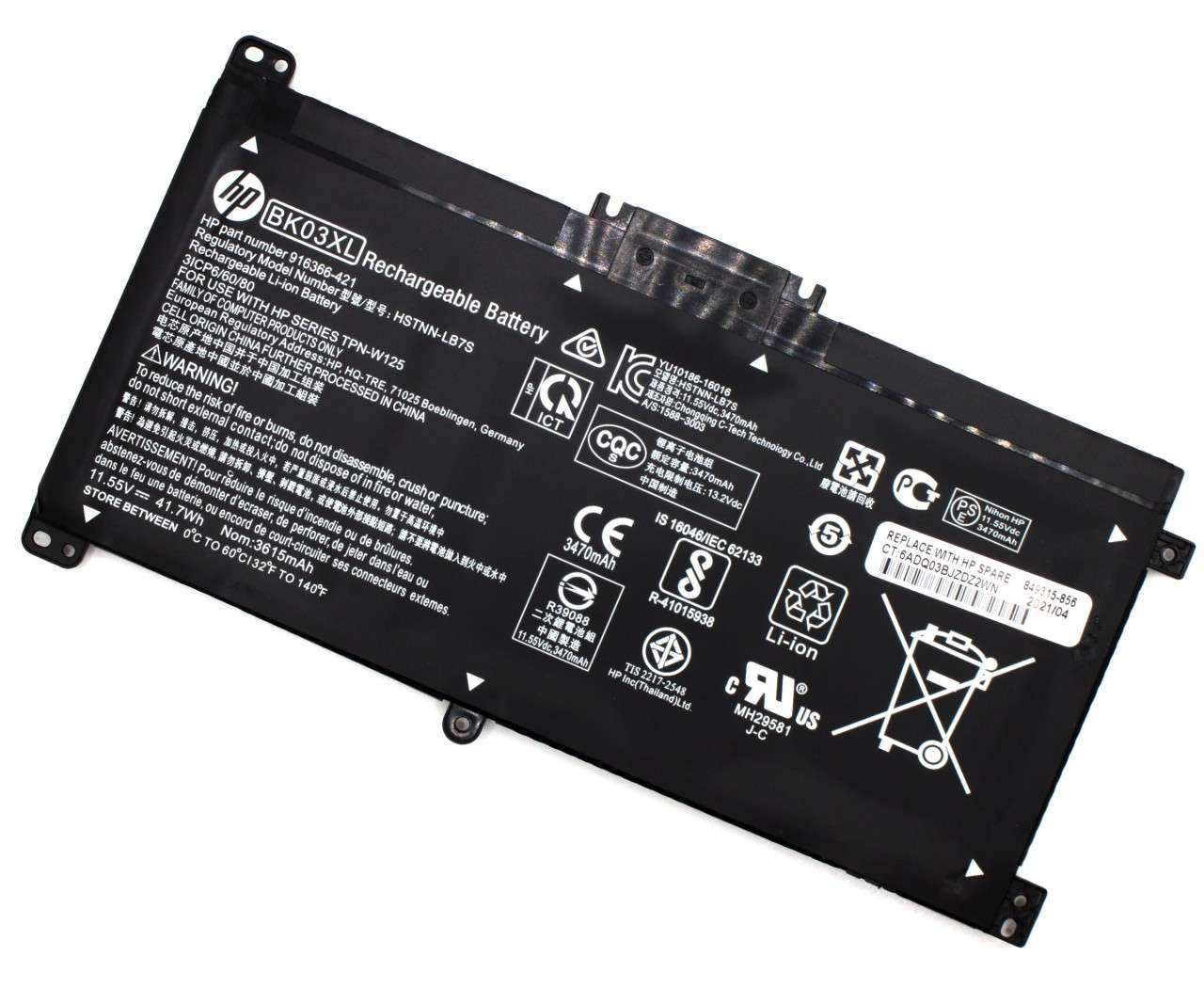 Baterie HP 916811-855 Originala 41.7Wh