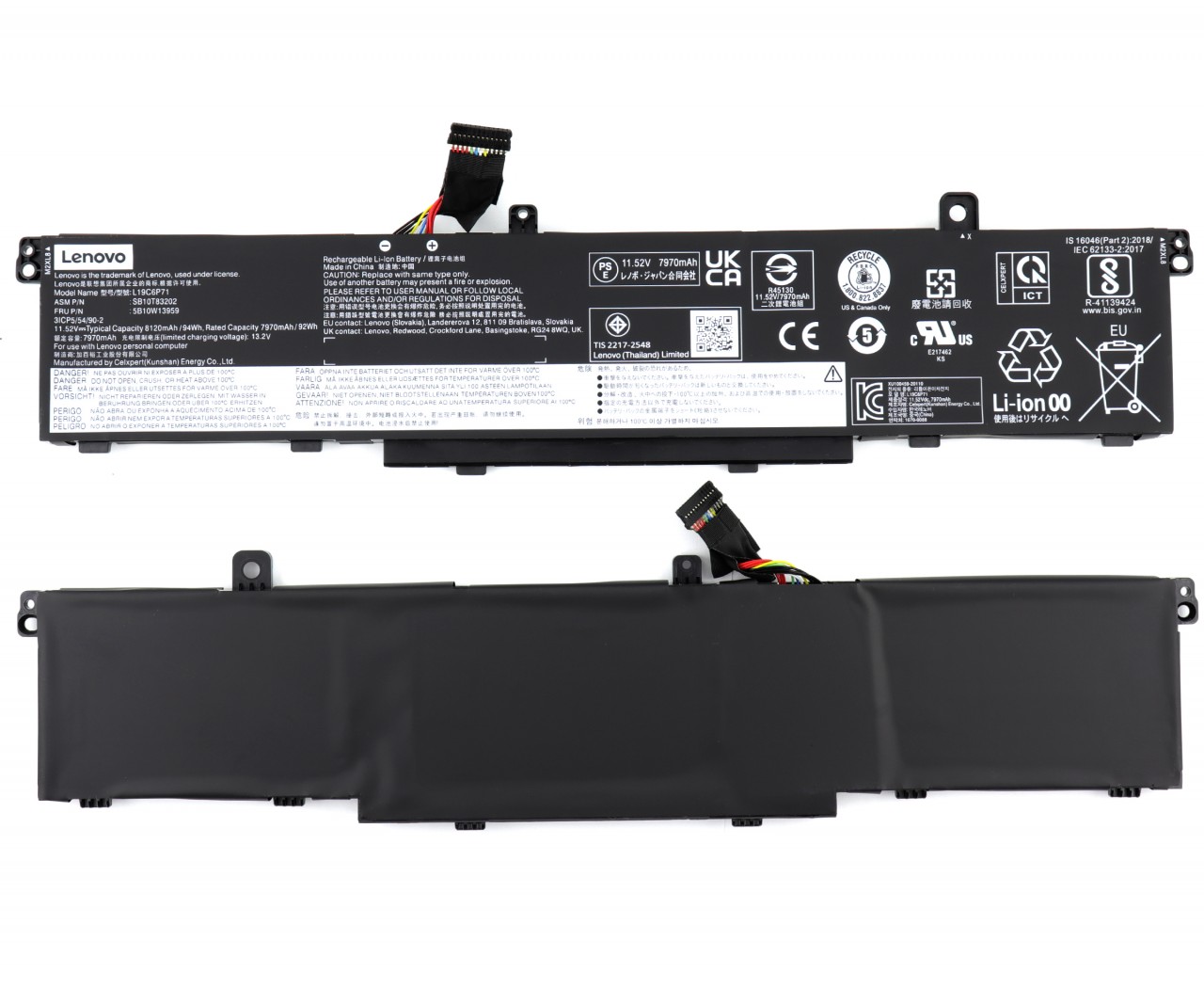 Baterie Lenovo ThinkPad P17 Gen 1 20SN Oem 92Wh